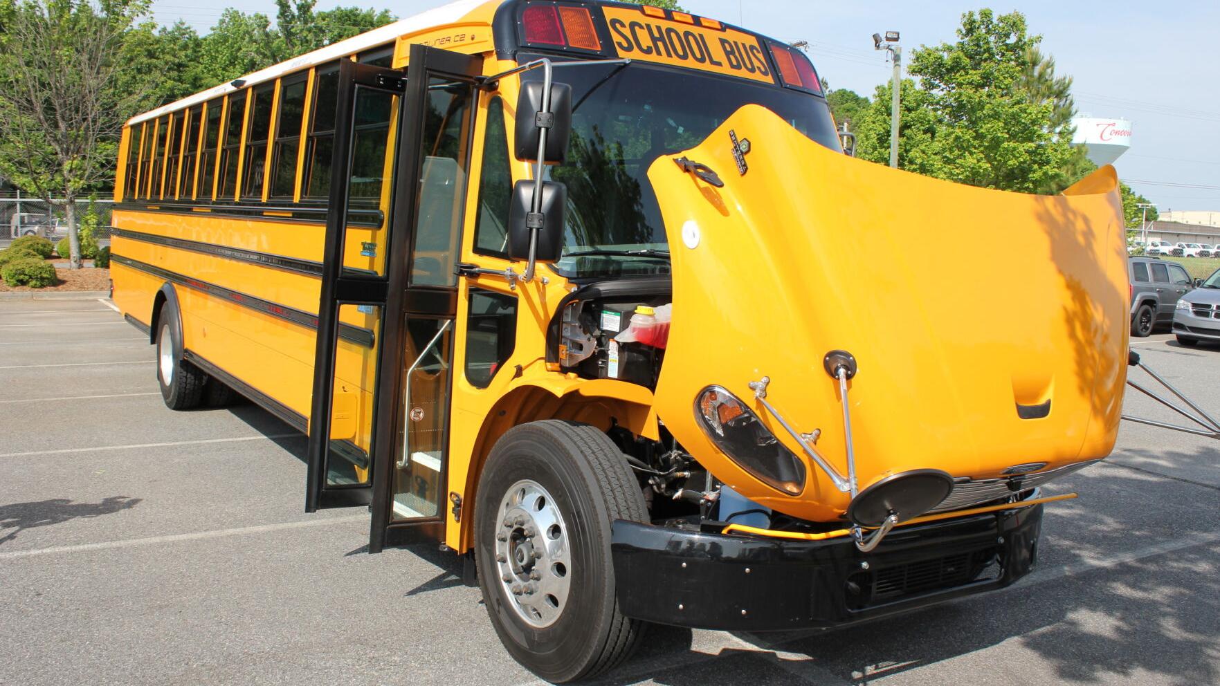 Cabarrus County Schools preview zero-emission bus set to join district next year - Vimarsana News