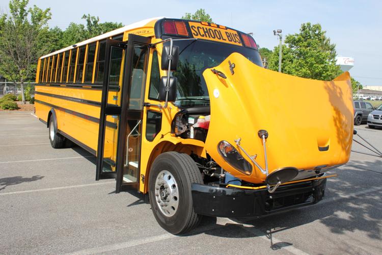 Cabarrus County Schools preview zeroemission bus set to join district