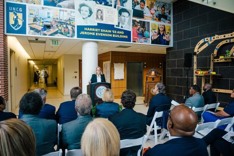 UNCG names School of Education building for Harriet Shain and Jerome Evenson
