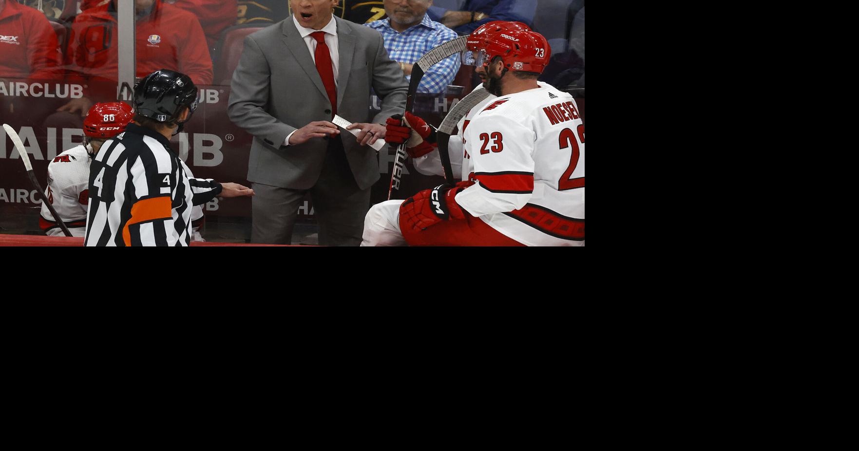 Canes score late, take down Boston 32