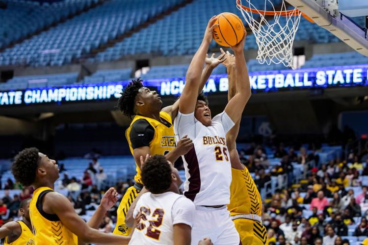 Images from the 2021-22 Class 2A NCHSAA Men’s Basketball State Championship Game on March 12, 2022 at the University of North Carolina’s Dean E. Smith Center in Chapel Hill.