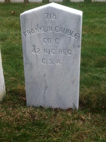 Wrong headstone for Confederate soldier