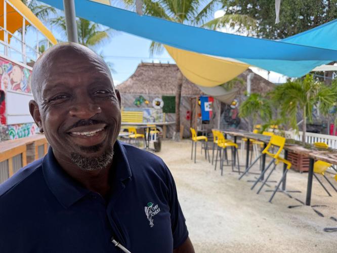  Chef Wilkinson “Ken” Sejour at one of his Chef Creole restaurants in the Little Haiti neighborhood of Miami. Sejour said he's lost more than a dozen workers after Haitians lost Temporary Protected Status.