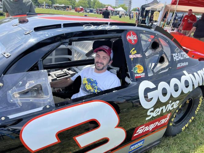 Ryan Dayvault in Earnhardt car