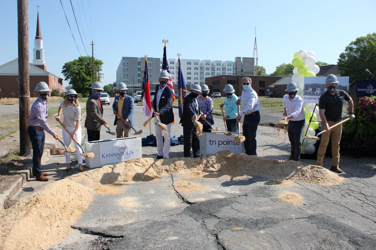 City of Kannapolis breaks ground on new townhome community