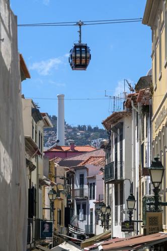 Madeira Cable Car, useful transportation from hilly Funchal.