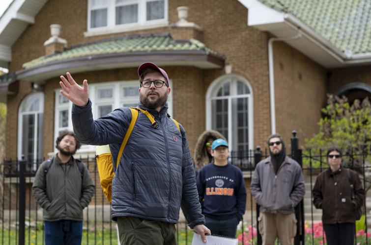 Quam, who runs the Instagram account Brick of Chicago, has a new book called "Fire and Clay: How Bricks Reveal the Hidden History of Chicago."