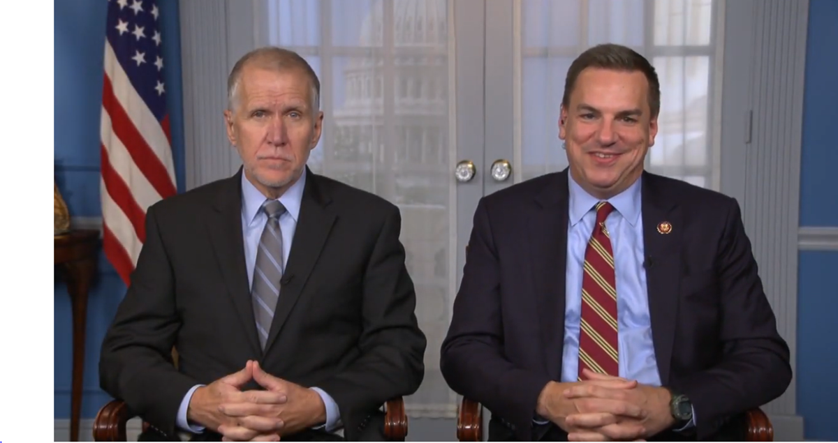 Senator Thom Tillis and Rep. Rich Hudson