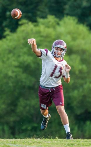 Jay M. Robinson football practice 