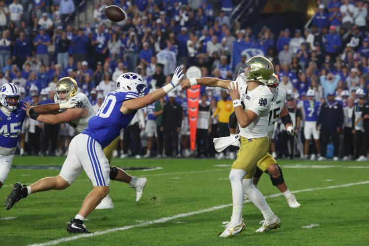 NCAA Football: Notre Dame at Brigham Young