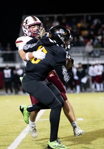 The Red Tornados ended the Bulldogs winning streak in the fourth round of the 2025 NCHSAA Football Championship playoff game 36 - 29.