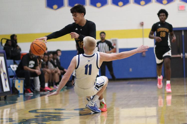 C.J. Miranda Drives Through the Defender