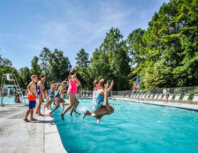 Camp Spencer pool
