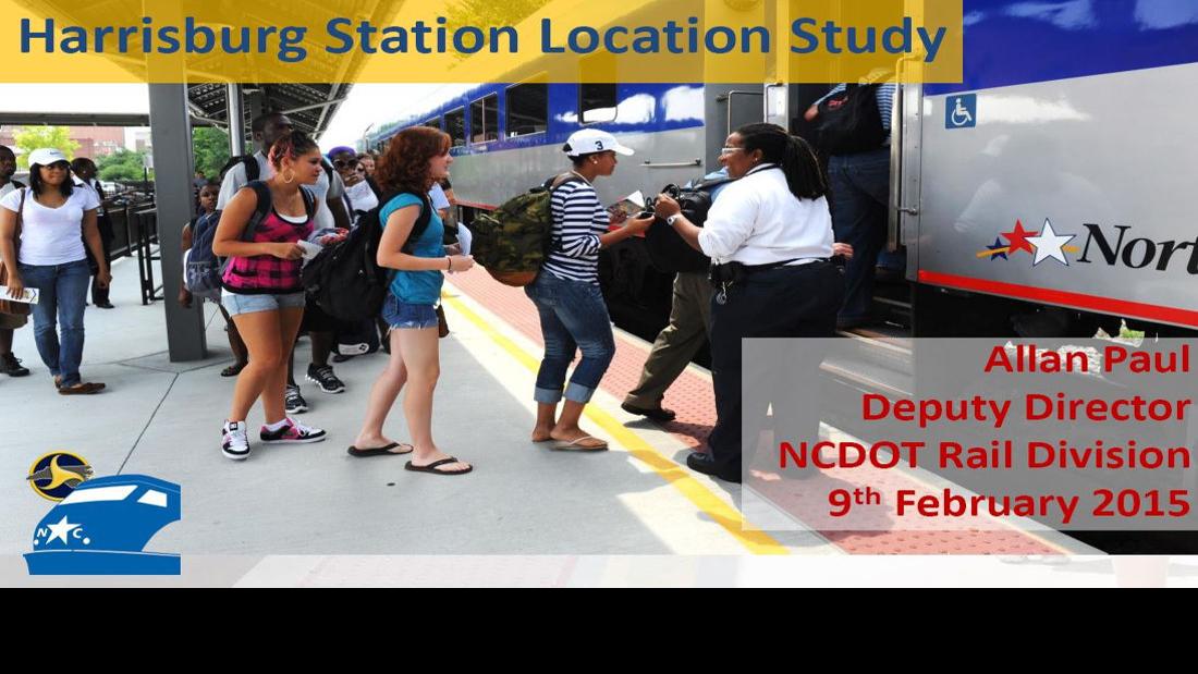Ncdot Pitches 6 Million Harrisburg Train Station News