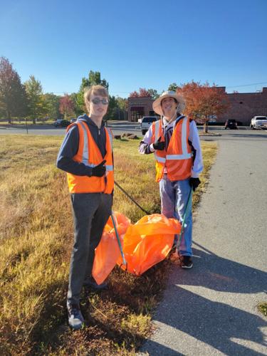 High school volunteers