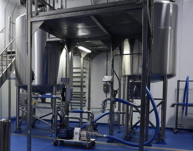 Equipment used to make flavors was featured at the Custom Flavors grand opening of its East Coast facility in Concord.
