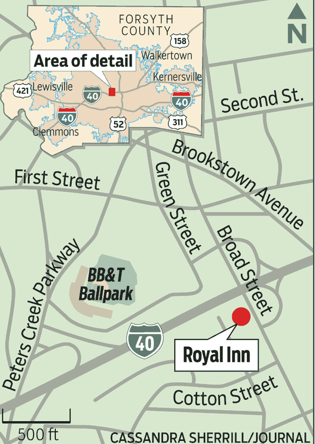 Royal Inn Map