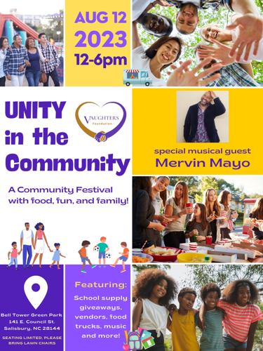 Unity in the Community event set for Saturday