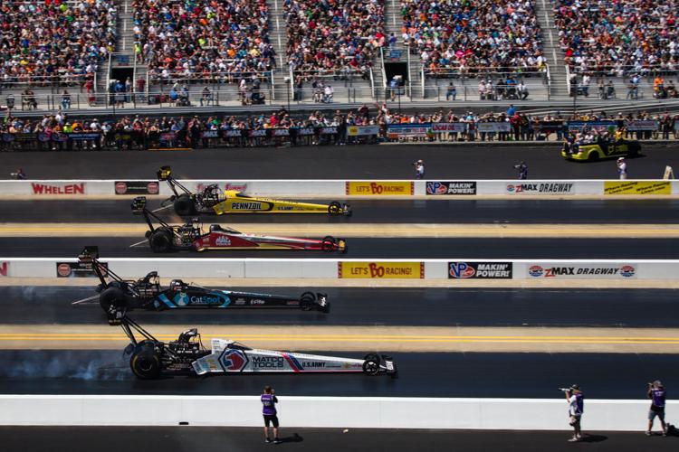 It's Saturday at the 2018 NHRA 4-Wide Nationals?