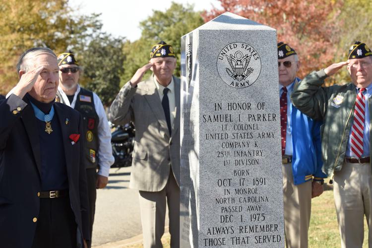 Monument Dedication for Samuel I. Parker