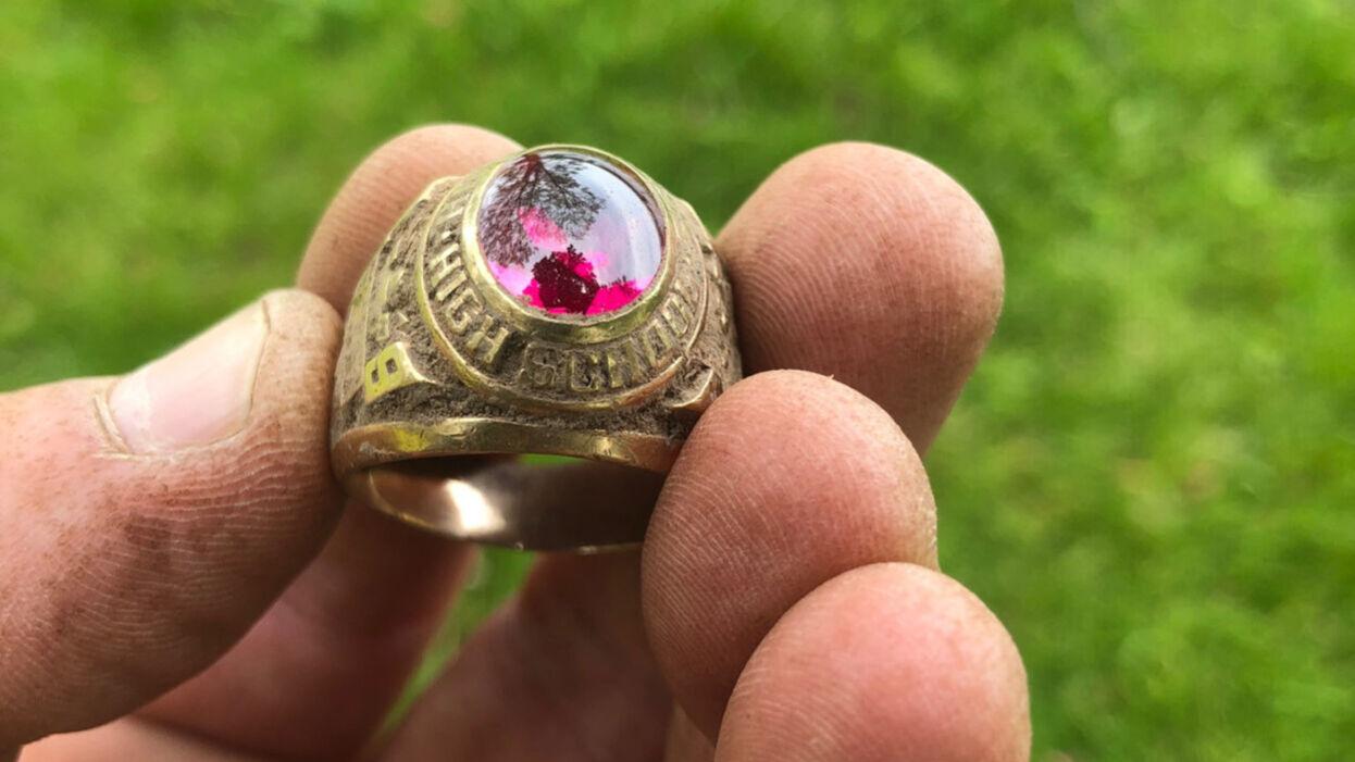 Thanks to three strangers, man gets back high school class ring lost nearly 45 years ago - Vimarsana News