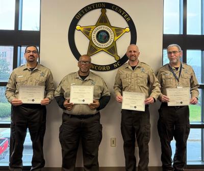 Cabarrus Sheriff's Office welcomes detention officers