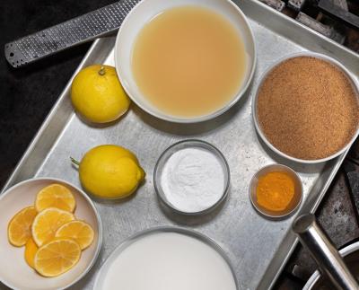 Lemon bar ingredients