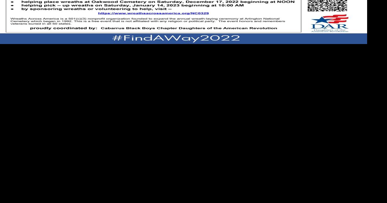 Wreaths Across America comes to Cabarrus County