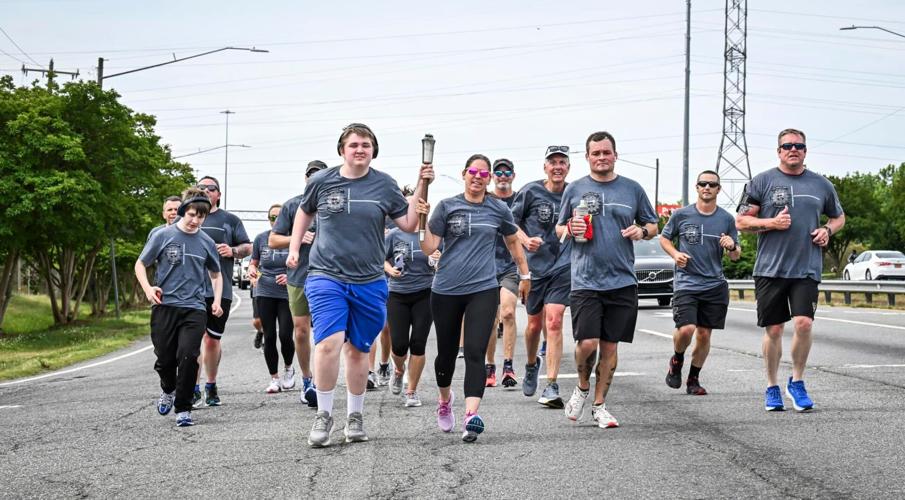 Running with the torch