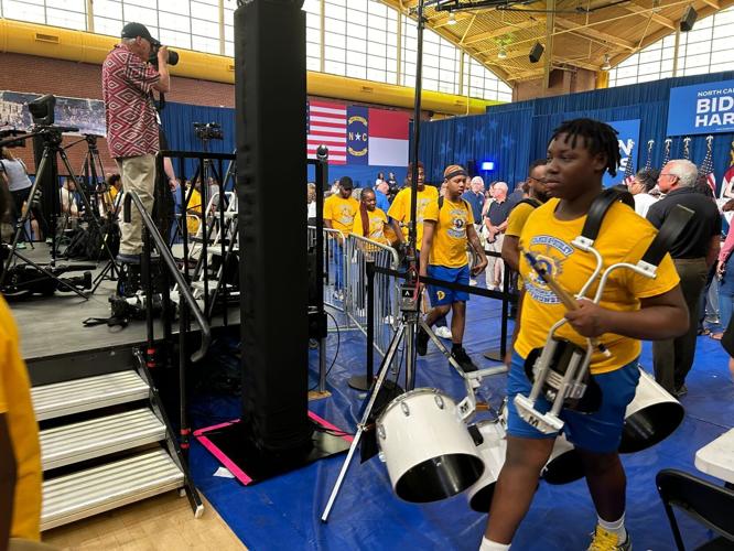 Kamala Harris visits Greensboro