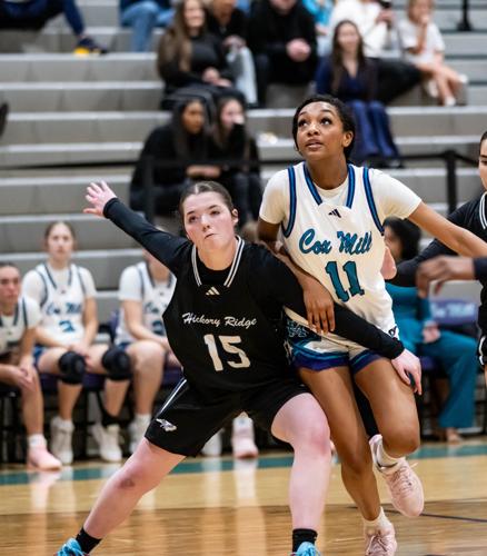 Hickory Ridge beat Cox Mill, 58 - 36