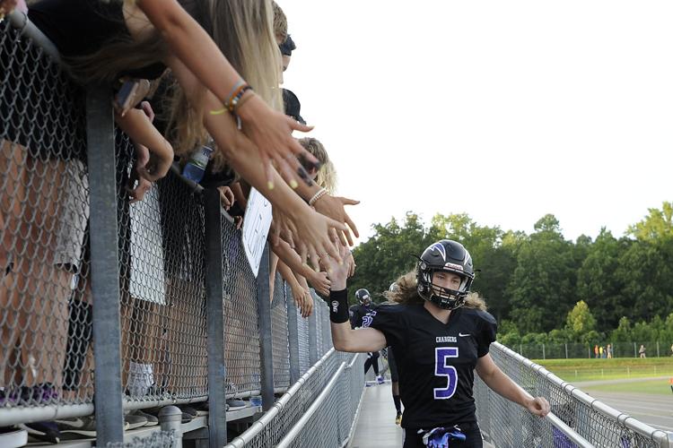 Mt. Pleasant Tigers at Cox Mill Chargers High School Football Game