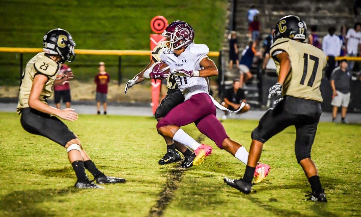 HIGH SCHOOL FOOTBALL Sun Valley hits Concord with third consecutive
