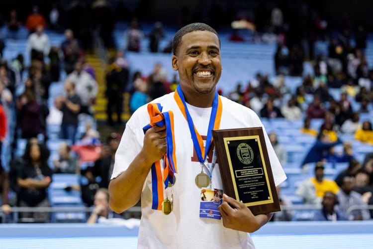 Images from the 2021-22 Class 2A NCHSAA Men’s Basketball State Championship Game on March 12, 2022 at the University of North Carolina’s Dean E. Smith Center in Chapel Hill.