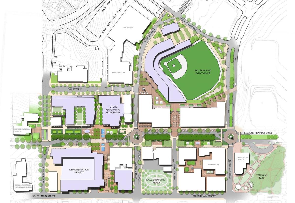 Kannapolis approves 2.9 million for stadium architect, streetscape