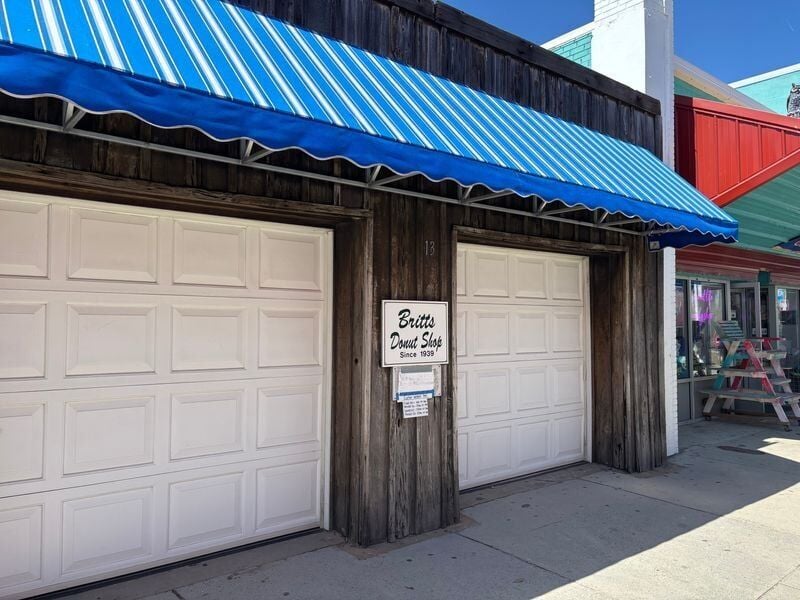 Britt’s Donuts reopens at 13 Carolina Beach Ave. N. on the Carolina Beach Boardwalk on April 3, 2026.