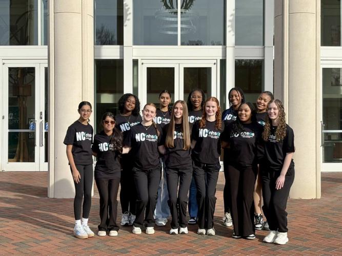 Cox Mill dancers at the NCDEO Leadership Conference
