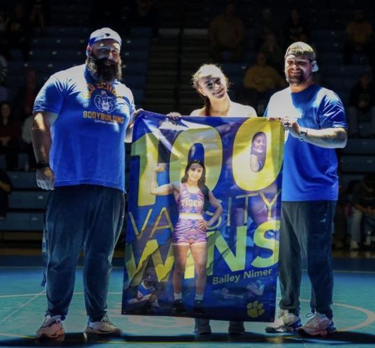 Baily Nimer wins 100th match