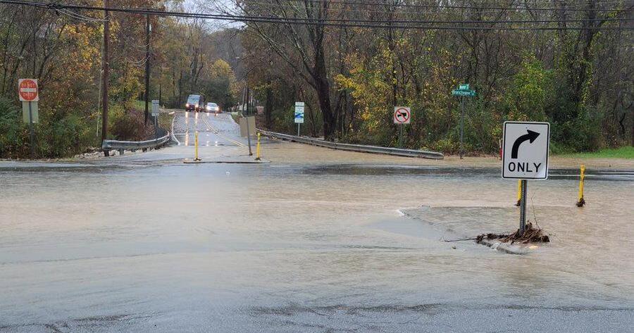 Heavy rain brings flooding across the area