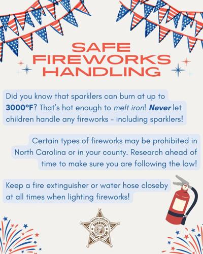 Safe fireworks