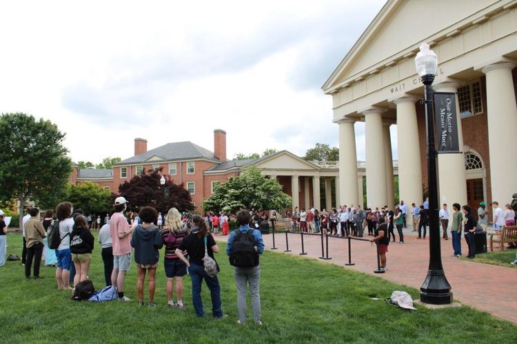 Wake Forest students protest in support of Palestine