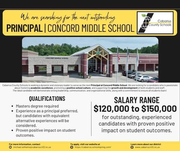 Concord Middle School principal