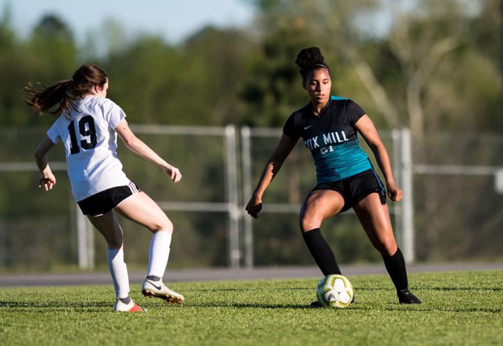 Tuesday night girls high school soccer action,