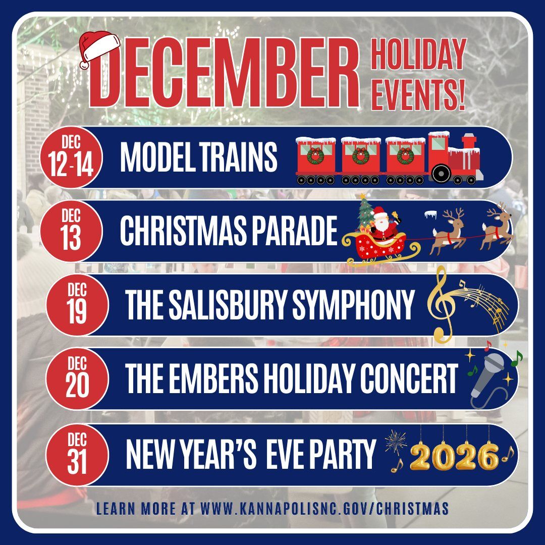 Holiday events in Kannapolis