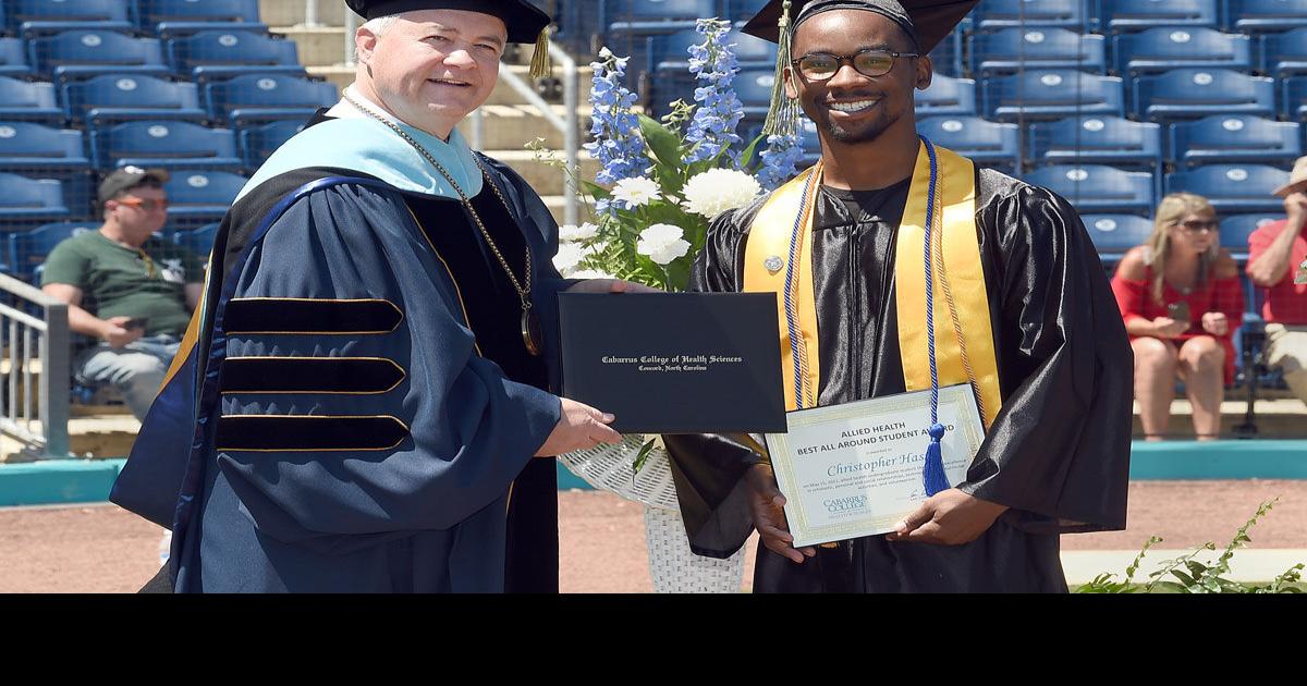Cabarrus College holds graduation; honors student achievements