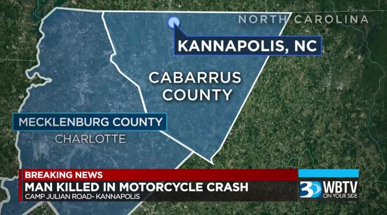 Motorcycle crash