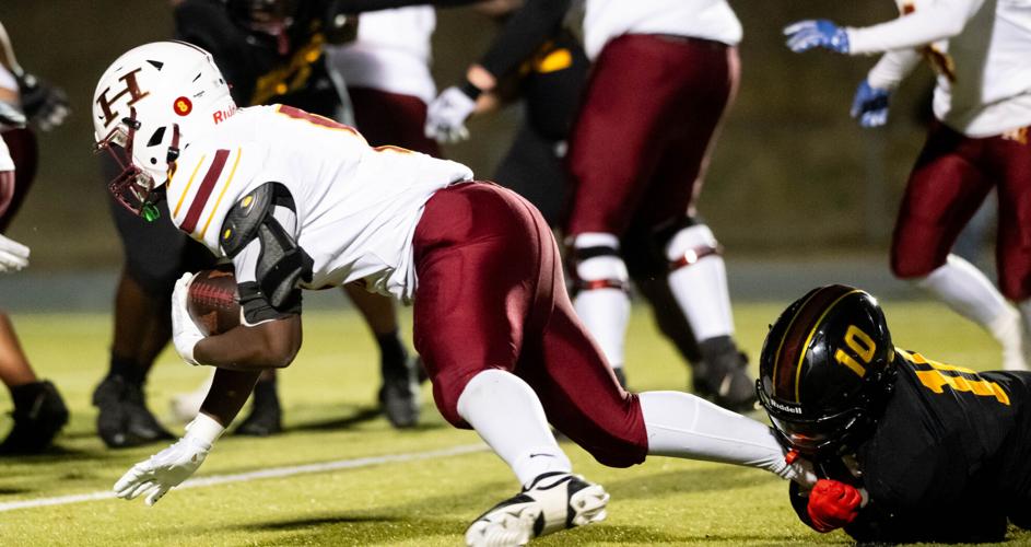 The Red Tornados ended the Bulldogs winning streak in the fourth round of the 2025 NCHSAA Football Championship playoff game 36 - 29.