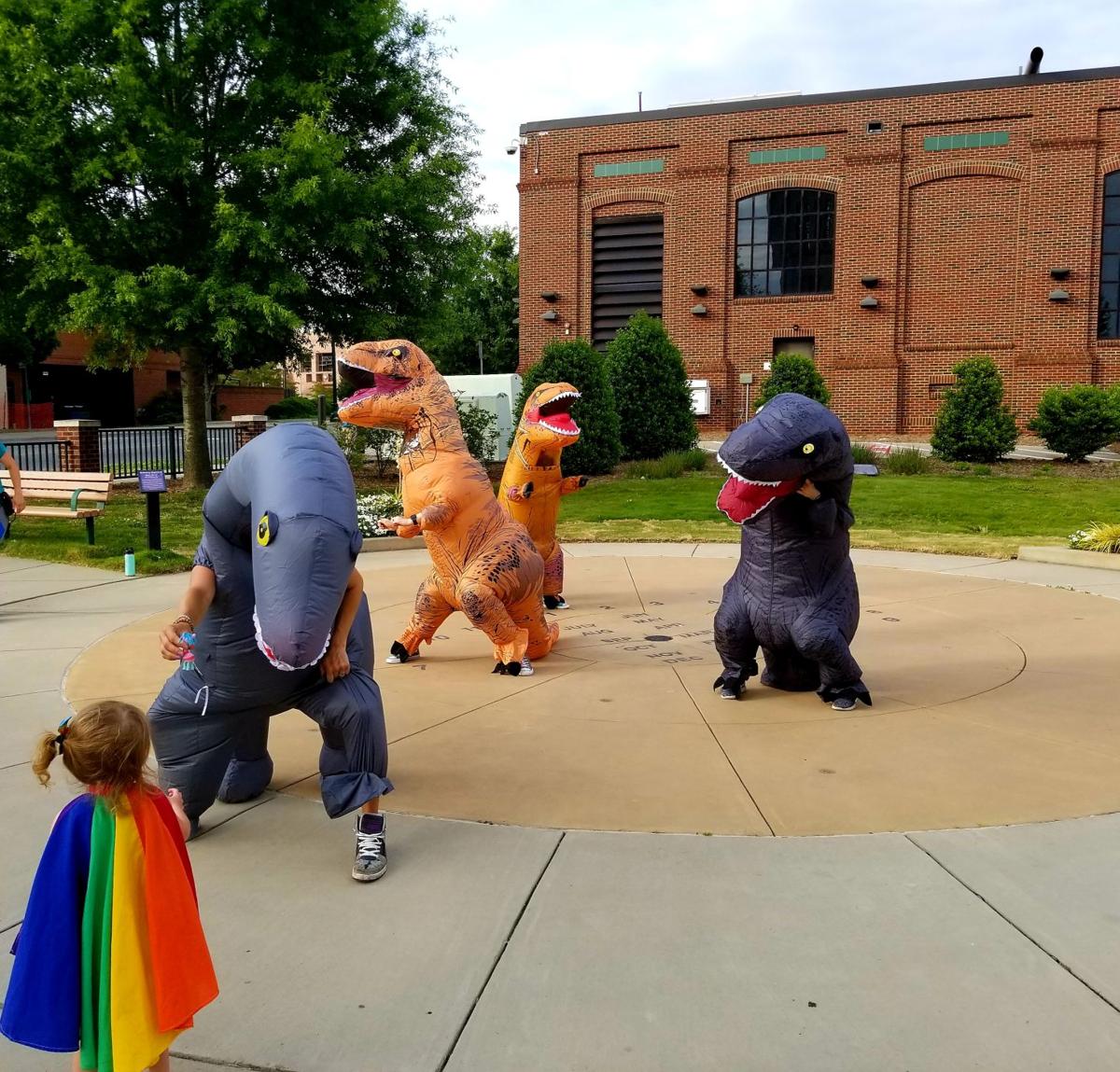 Dinosaurs Dance In Downtown Concord Entertainment Independenttribune Com