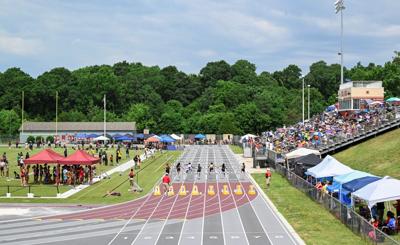 Jay M. Robinson Mondo Track  Field Facility in Concord