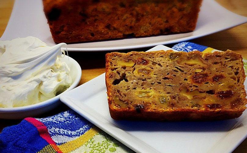 Apple & Walnut Pudding Cake